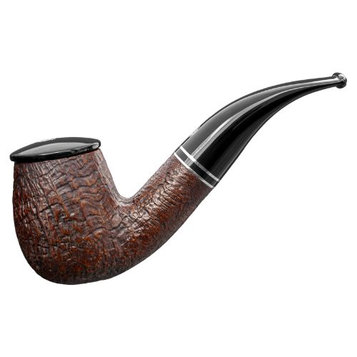 Savinelli Pfeife Monsieur Sandblast 616 Braun