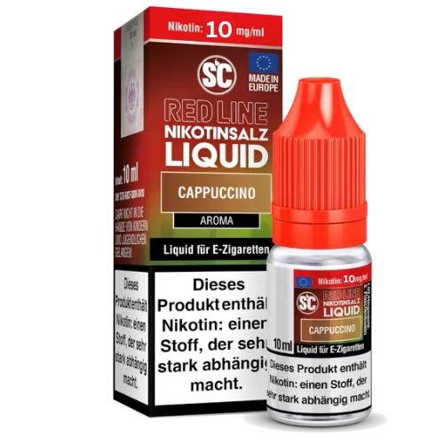 SC Red Line Nikotinsalz Liquid Cappuccino 10mg