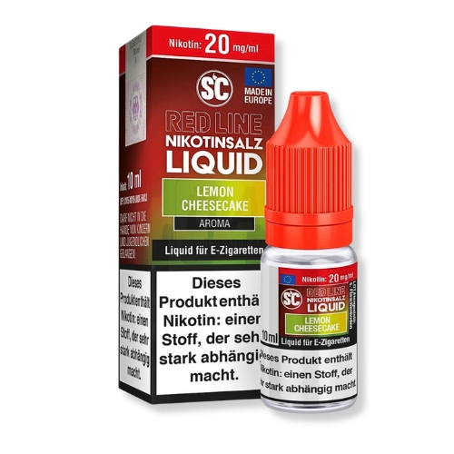 SC Red Line Nikotinsalz Liquid Lemon Cheesecake 20mg