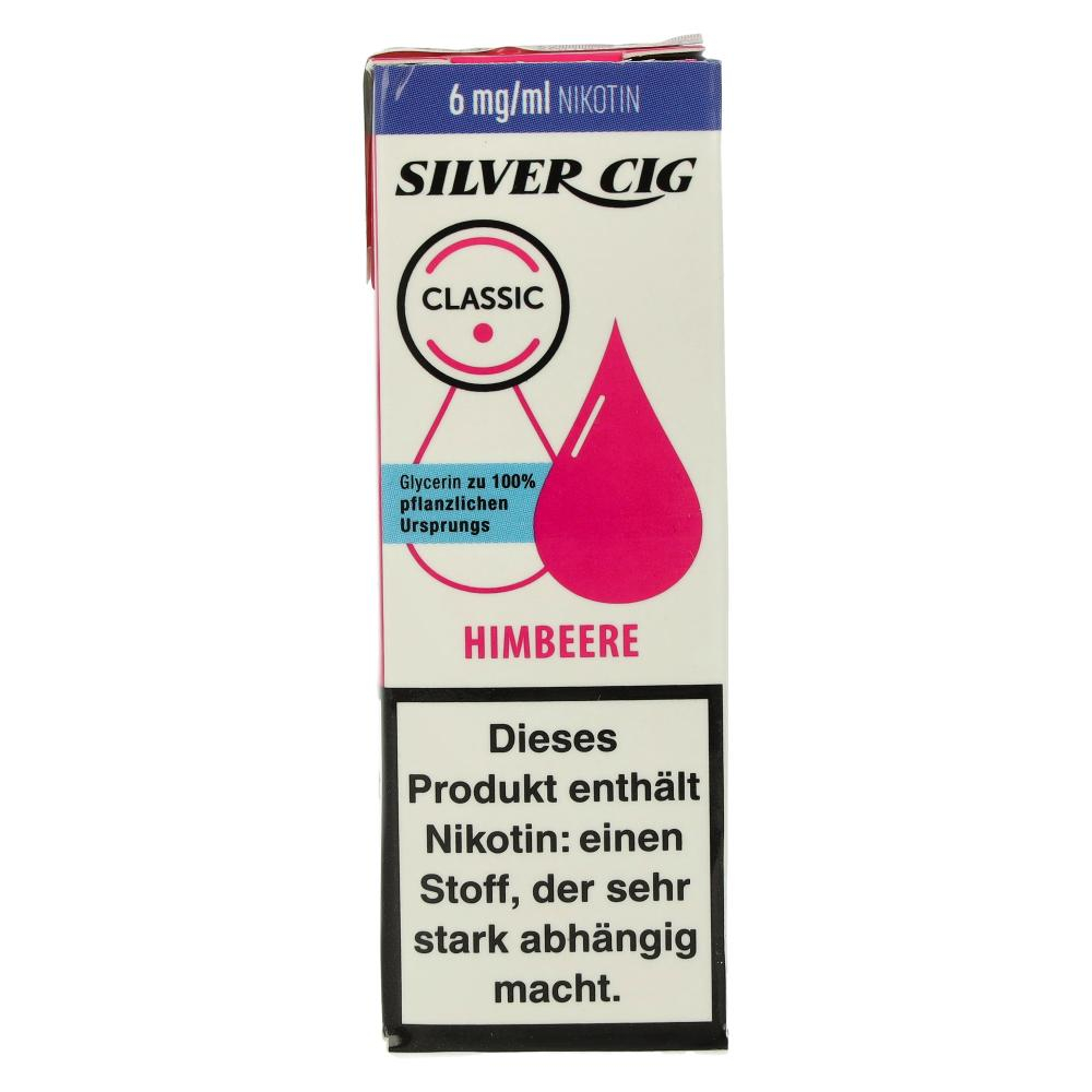 Silver Cig Liquid Classic Himbeere 6mg