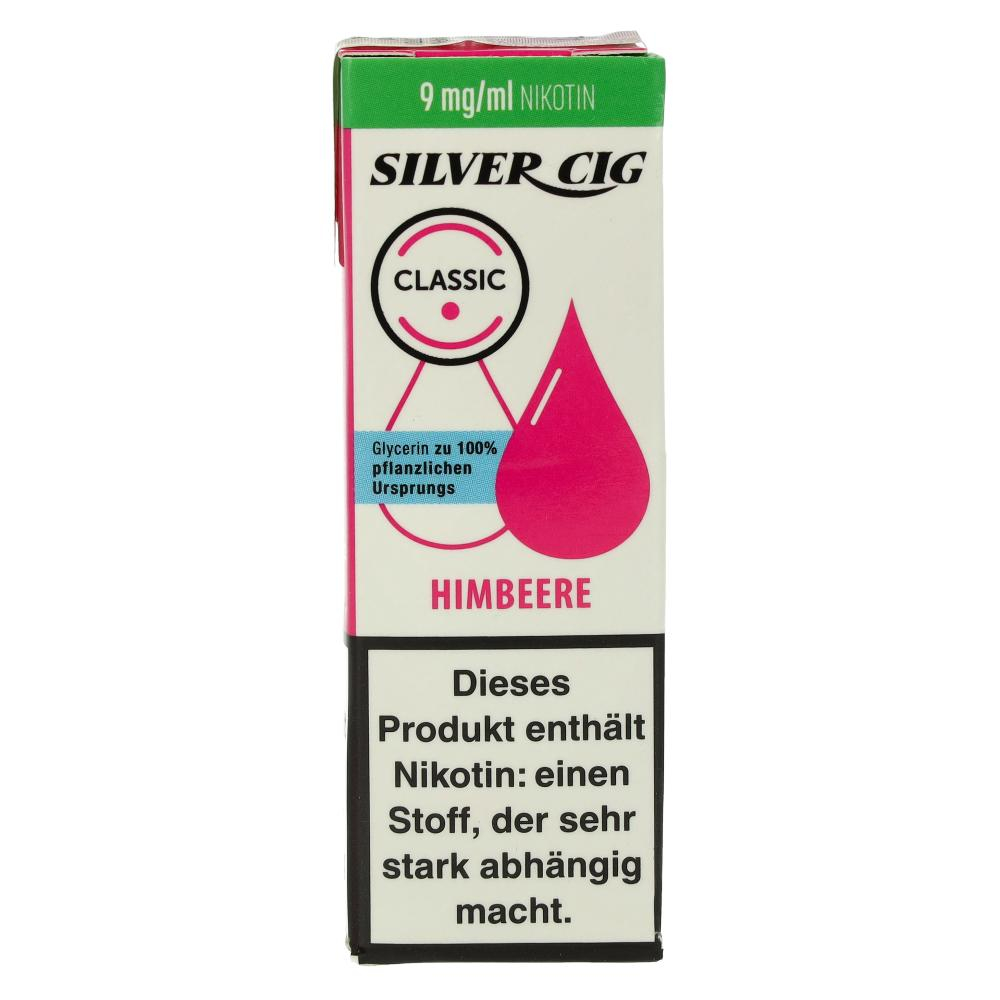 Silver Cig Liquid Classic Himbeere 9mg