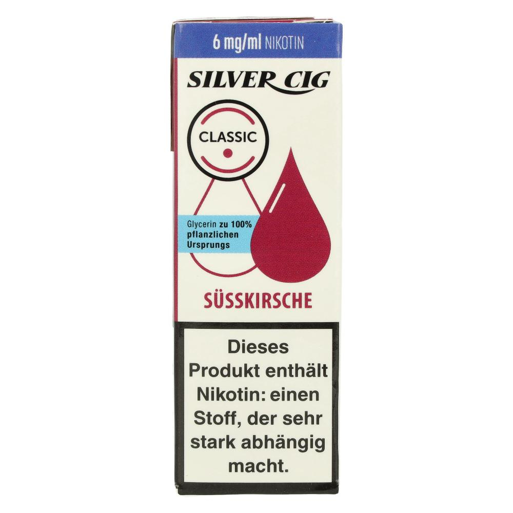 Silver Cig Liquid Classic Süsskirsche 6mg