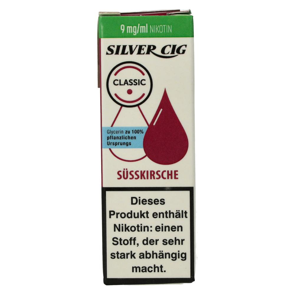 Silver Cig Liquid Classic Süsskirsche 9mg