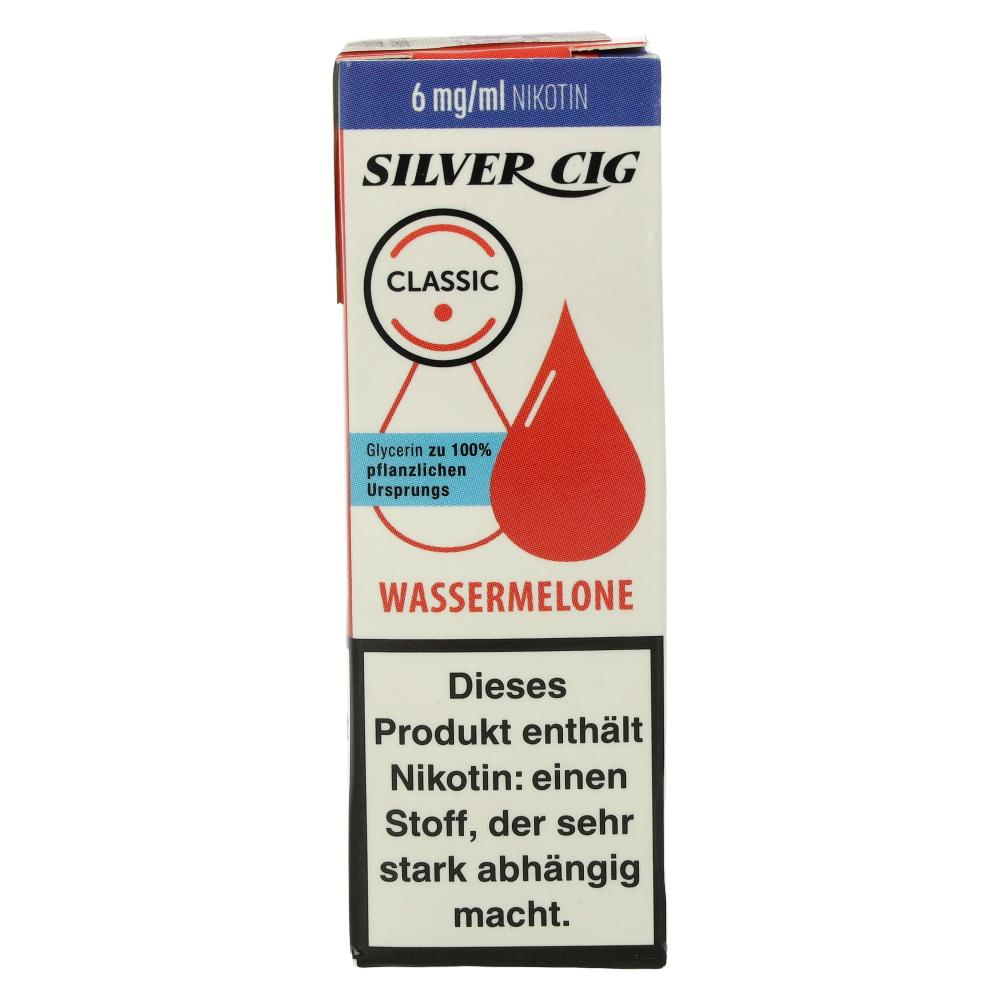 Silver Cig Liquid Classic Wassermelone 6mg