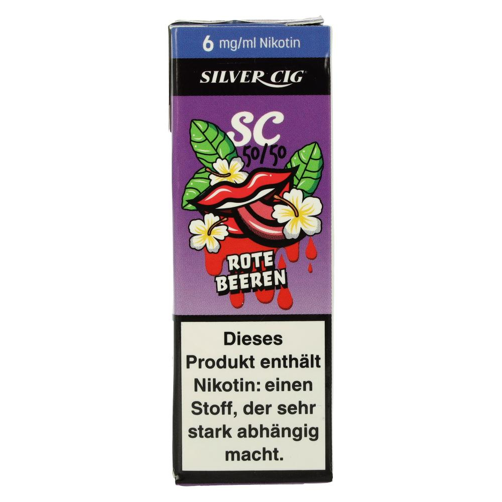 Silver Cig Liquid SC 50/50 Rote Beeren 6mg