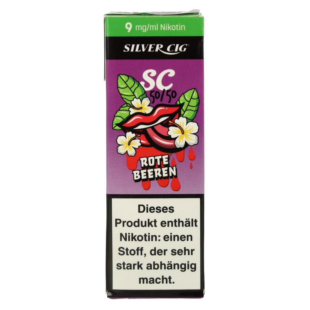 Silver Cig Liquid SC 50/50 Rote Beeren 9mg