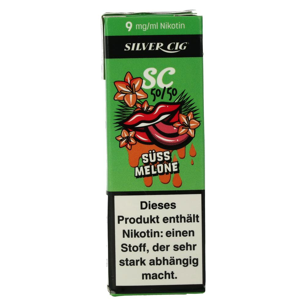 Silver Cig Liquid SC 50/50 Süss Melone 9mg