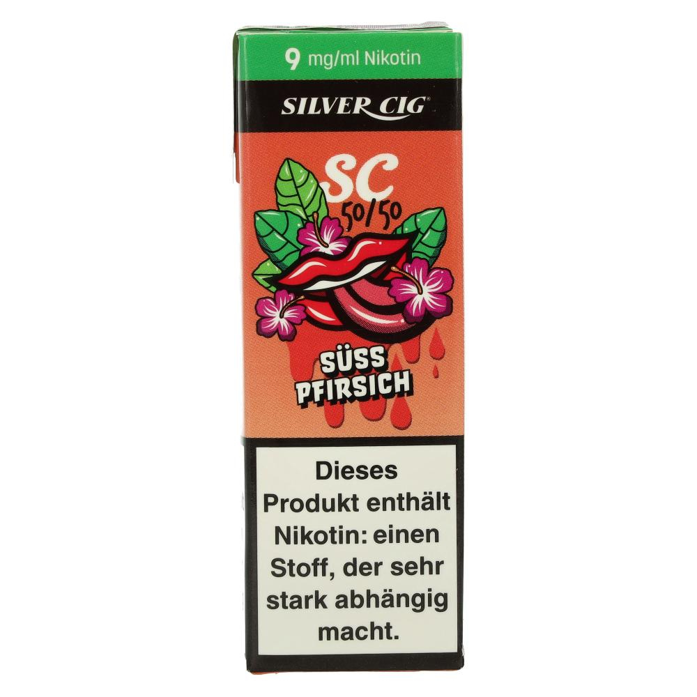 Silver Cig Liquid SC 50/50 Süss Pfirsich 9mg