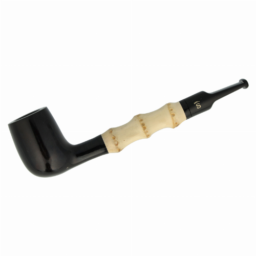 Stanwell Pfeife Bamboo Black/Pol schwarz