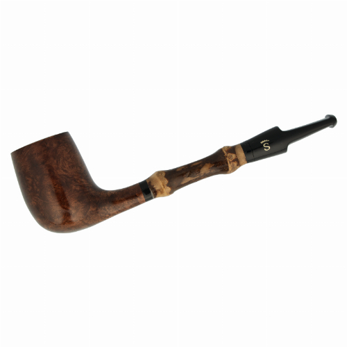 Stanwell Pfeife Bamboo Brown Pol 107 braun