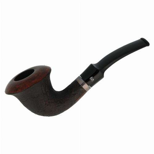 Stanwell Pfeife Revival Sand 162/9 schwarz Sand