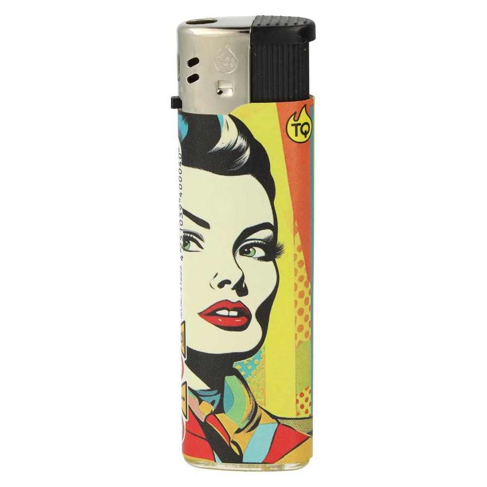 Tobaliq Feuerzeug Pop Art Woman 3v5