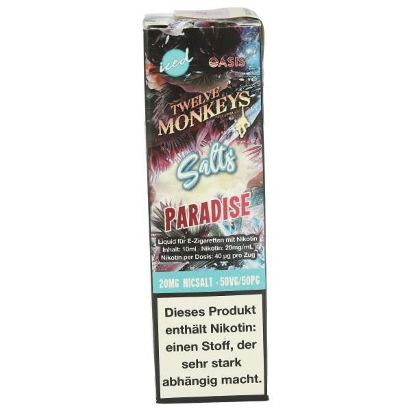 Twelve Monkeys Paradise Nikotinsalzliquid 20mg