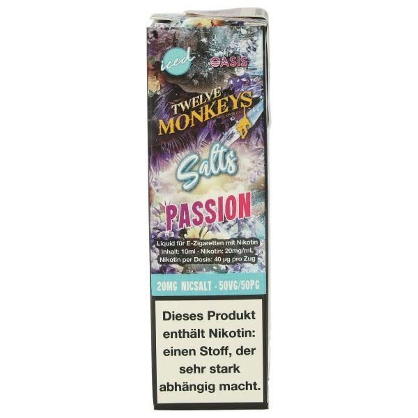 Twelve Monkeys Passion Nikotinsalzliquid 20mg