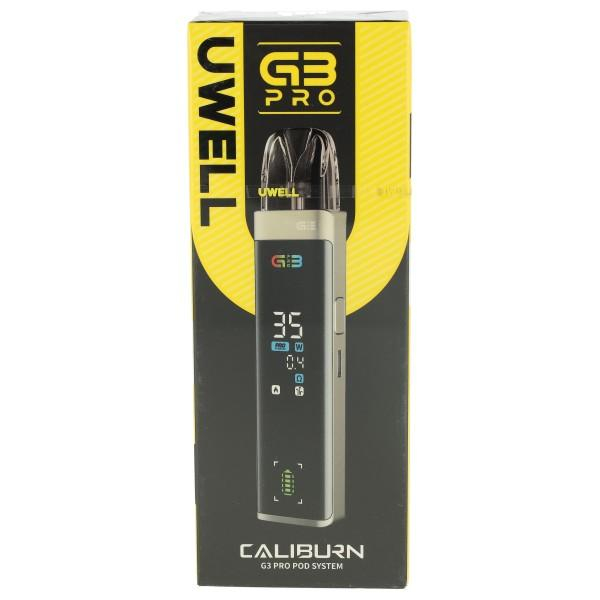 Uwell Caliburn G3 Pro Pod Kit Stone Gray E-Zigarette 