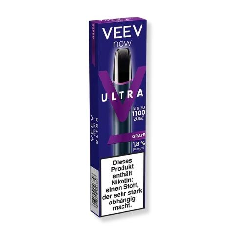 Veev Now Ultra Einweg E-Zigarette Grape 20mg