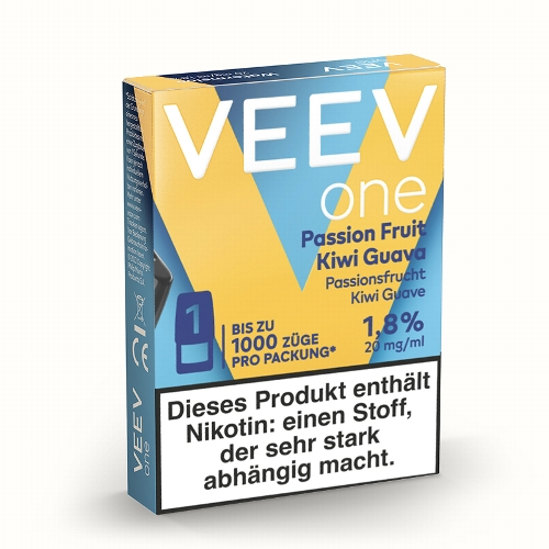 VEEV One Pods Passion Fruit Kiwi Guave LE Sommer