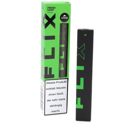 VIVO FLIX BAR Einweg E-Shisha Fresh Mint 20mg/ml ca. 400 Züge