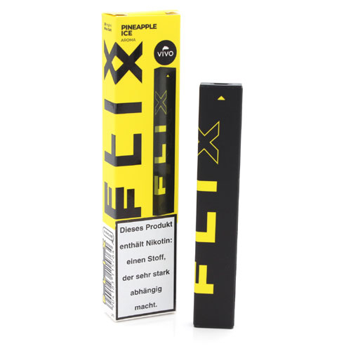 VIVO FLIX BAR Einweg E-Shisha Pineapple Ice 20mg/ml ca. 400 Züge