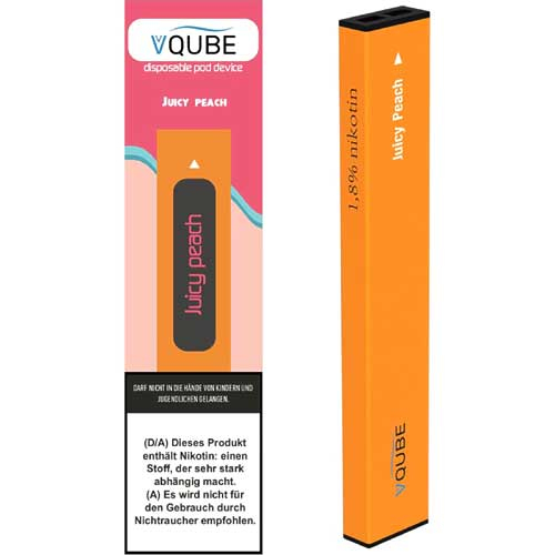 VQube E-Shisha Juicy Peach ca. 350 Züge