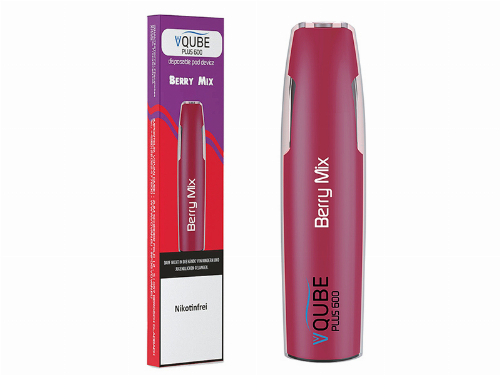 VQUBE Plus 600 E-Shisha Berry Mix Aroma ohne Nikotin