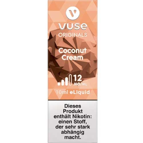 Vuse Bottle Coconut Cream 12mg 10ml Liquid