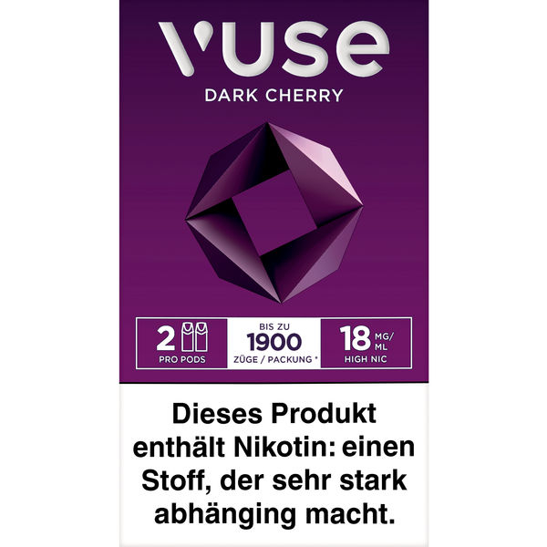 Vuse Pod Dark Cherry 2 Stück 18mg/ml