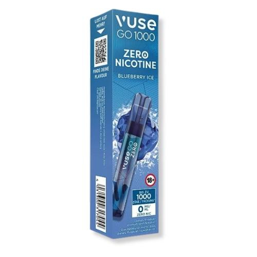 Vuse Go 1000 Einweg E-Zigarette Blueberry Ice 0mg