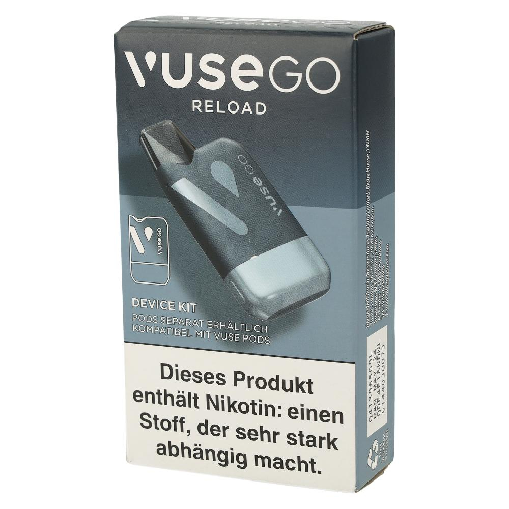 Vuse Pod Go Reload E-Zigarette Device Kit Schwarz