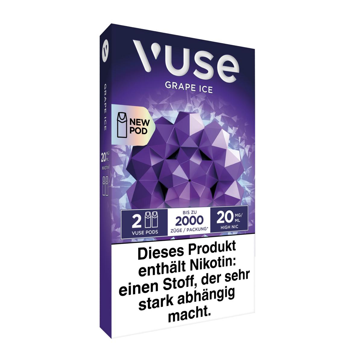 Vuse Pod Grape Ice 2 Stück je 20mg/ml