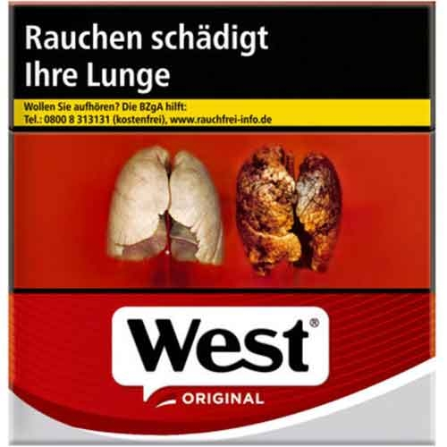 West Red Zigaretten Einzelpackung (1x57)