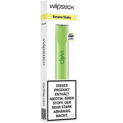 WIIP Stick Banana Shake Einweg E-Zigarette 18mg