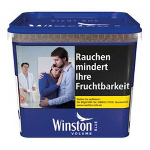 Winston Blau Giant Box 180g Zigaretten Tabak mit Volumen