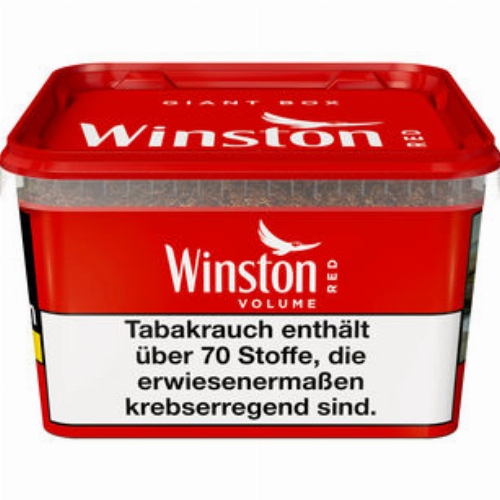 Winston Tabak Rot 180g Giant Box Volumentabak