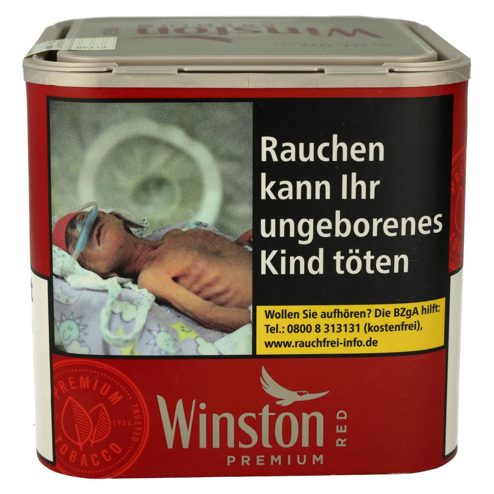 Winston Tabak Rot 60g Dose Zigarettentabak