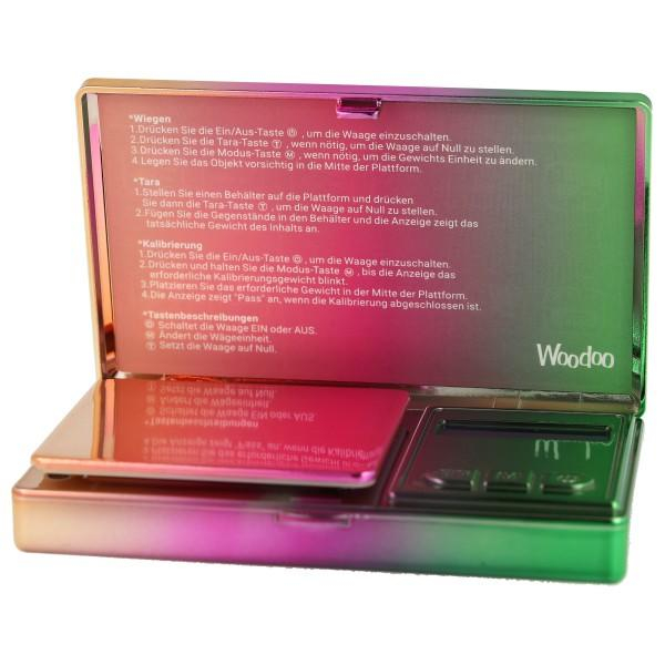 Woodoo Taschenwaage Rainbow 200g x 0,01g