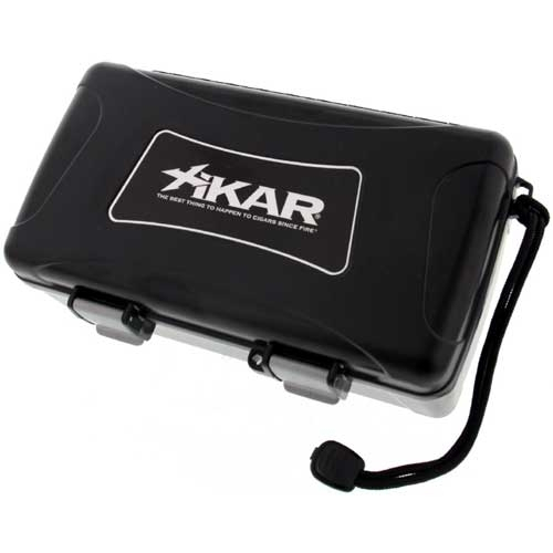 Xikar Reisehumidor 10 Zigarren schwarz