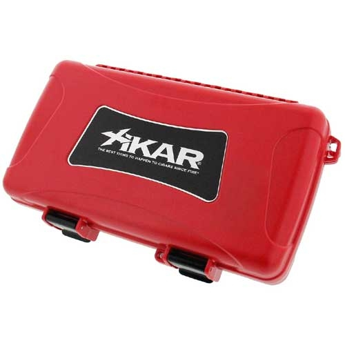 Xikar Reisehumidor 5 Zigarren rot