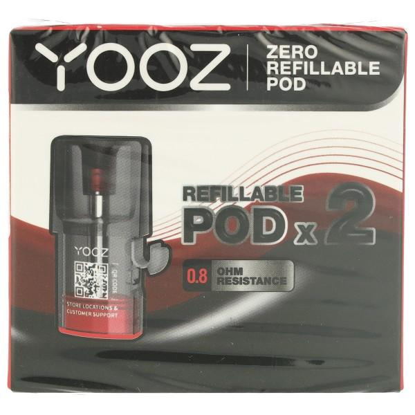 Yooz Zero Refillable Pod 0,8 Ohm 2 Stück Leerpod