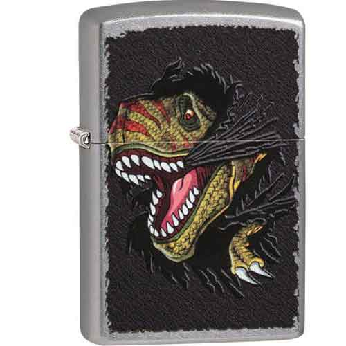 Zippo Feuerzeug Dinosaur Ripping Design