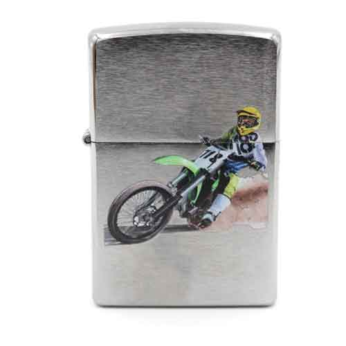 Zippo Feuerzeug Motocross Fahrer