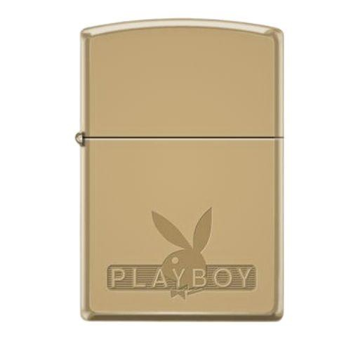 Zippo Feuerzeug Playboy Messing Poliert