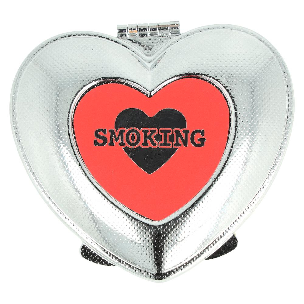 Zorr Heart Taschenascher SMOKING Rot