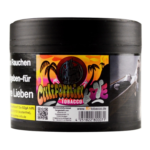 187 Strassenbande California Love Shisha Tabak 200g Dose