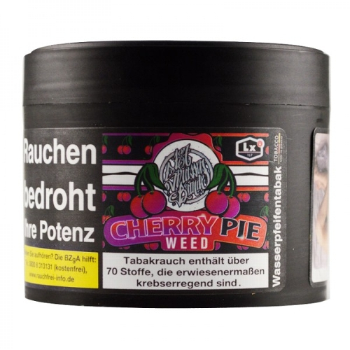 187 Strassenbande Cherry Pie Weed Shisha Tabak 200g Dose