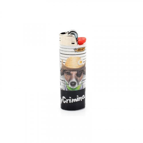 BIC Feuerzeug Gangster Dog CRIMINAL