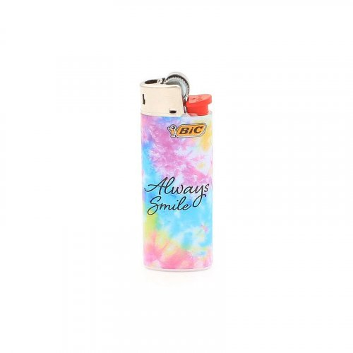 BIC Feuerzeug Mini Tie Dye ALWAYS SMILE