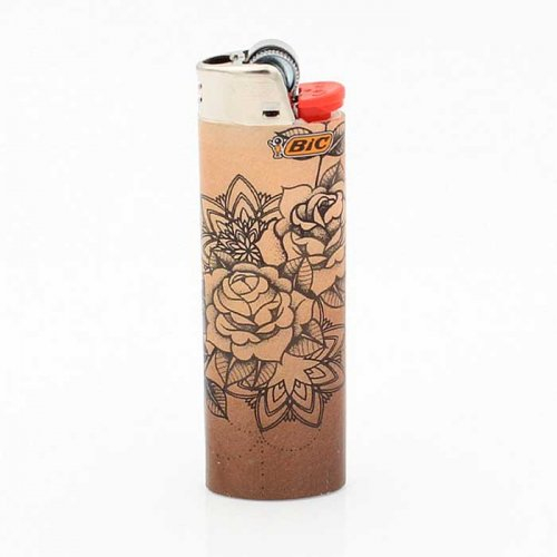 BIC Feuerzeug Tatto Roses 1v8