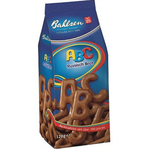 Bahlsen ABC (Russisch Brot) Kekse 100g Tüte