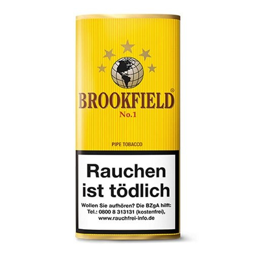 Brookfield No.1 Pfeifentabak 50g Päckchen